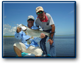 Cancun fly fishing - Isla Blanca tarpon