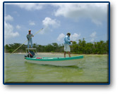 Cancun fly fishing - Isla Blanca